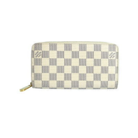 Louis Vuitton Damier Azur White Zippy Wallet - Picture 1 of 8